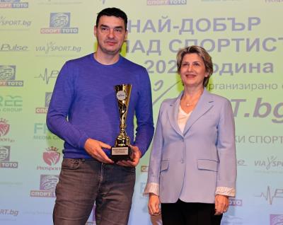 Алекс Николов е най-добър млад спортист на България за миналата година