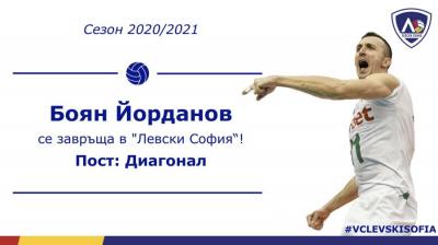 Боян Йорданов пак ще забива за Левски!